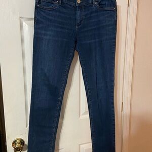 Women's Skinny Jeans in Deep Indigo Wash